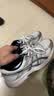 亚瑟士ASICS网面跑鞋百搭男鞋缓震运动鞋透气跑步鞋 GEL-CONTEND 4 白色/银色 43.5 实拍图
