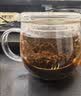 富光花茶杯 男女士茶水分离杯子 双层办公泡茶玻璃杯带把高硼硅水杯 实拍图
