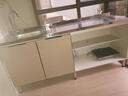 庆绪厨房橱柜不锈钢经济型简易农村柜子灶台柜一体组装厨柜租房用家用 特殊定制尺寸 晶钢门 实拍图