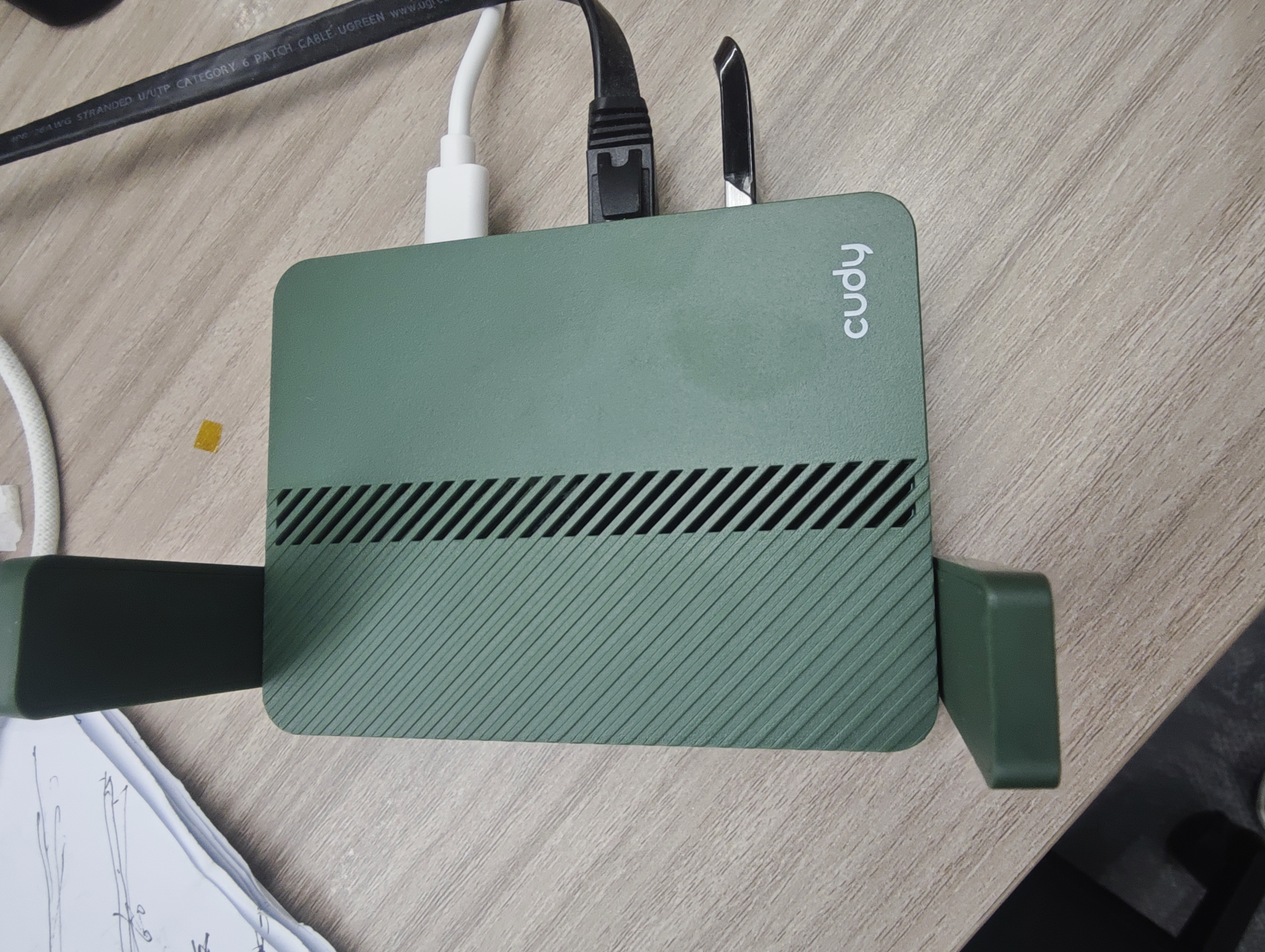 CUDY BE3600 WiFi 7便携路由器TR3600 双2.5G网口 256MB闪存USB3.0 轻NAS无线迷你随行旅游家用高速 实拍图