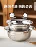 onlycook 316不锈钢碗 食品级家用防溢汤碗 学生面碗宝宝碗16卡 实拍图