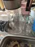 【京东物流配送】高硼硅双层玻璃杯大容量泡茶杯水杯子茶水分离杯 【双层加厚】茶杯350ml1只 实拍图