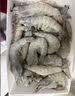 鲜京采 原装进口厄瓜多尔白虾 净重3.3斤 大号30-40规格 50-66只/盒 实拍图