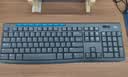 罗技（Logitech）MK275 键鼠套装 无线键鼠套装 办公键鼠套装 全尺寸 商务键鼠套装 带无线2.4G接收器 黑蓝色 实拍图