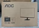 AOC 27英寸 120Hz IPS HDRMode HDMI 低蓝光不闪 可壁挂 三边微边 超薄节能办公电脑显示器 27B35H 实拍图