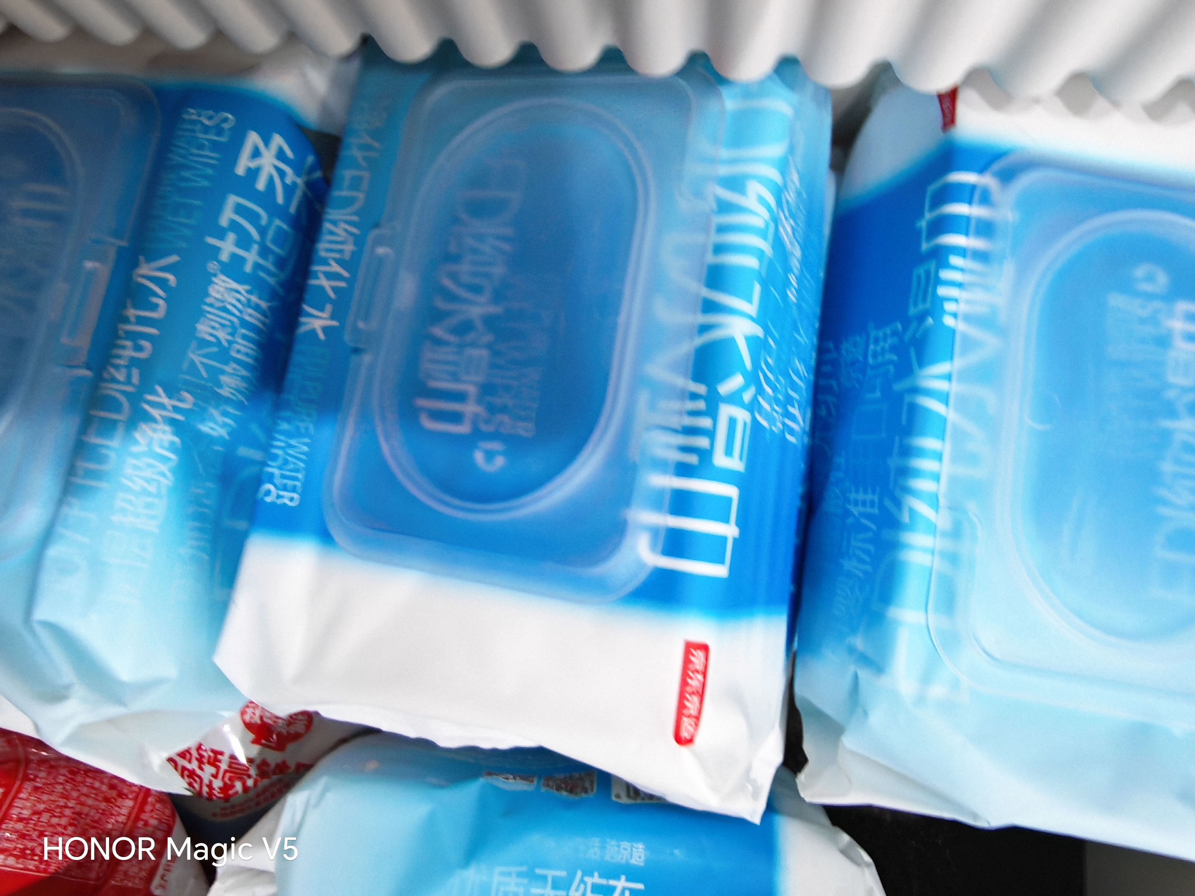 京东京造EDI纯水湿巾80片*10包 洁肤湿纸巾 手口湿巾纸无酒精 实拍图