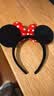 迪士尼（Disney）毛绒玩具发饰女孩扮装饰品乐园米奇老鼠生日礼物送女生 米妮发箍 实拍图