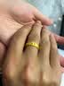 周生生足金六字真言大明咒黄金戒指男女款 婚戒83215R计价 15圈2.9克 实拍图