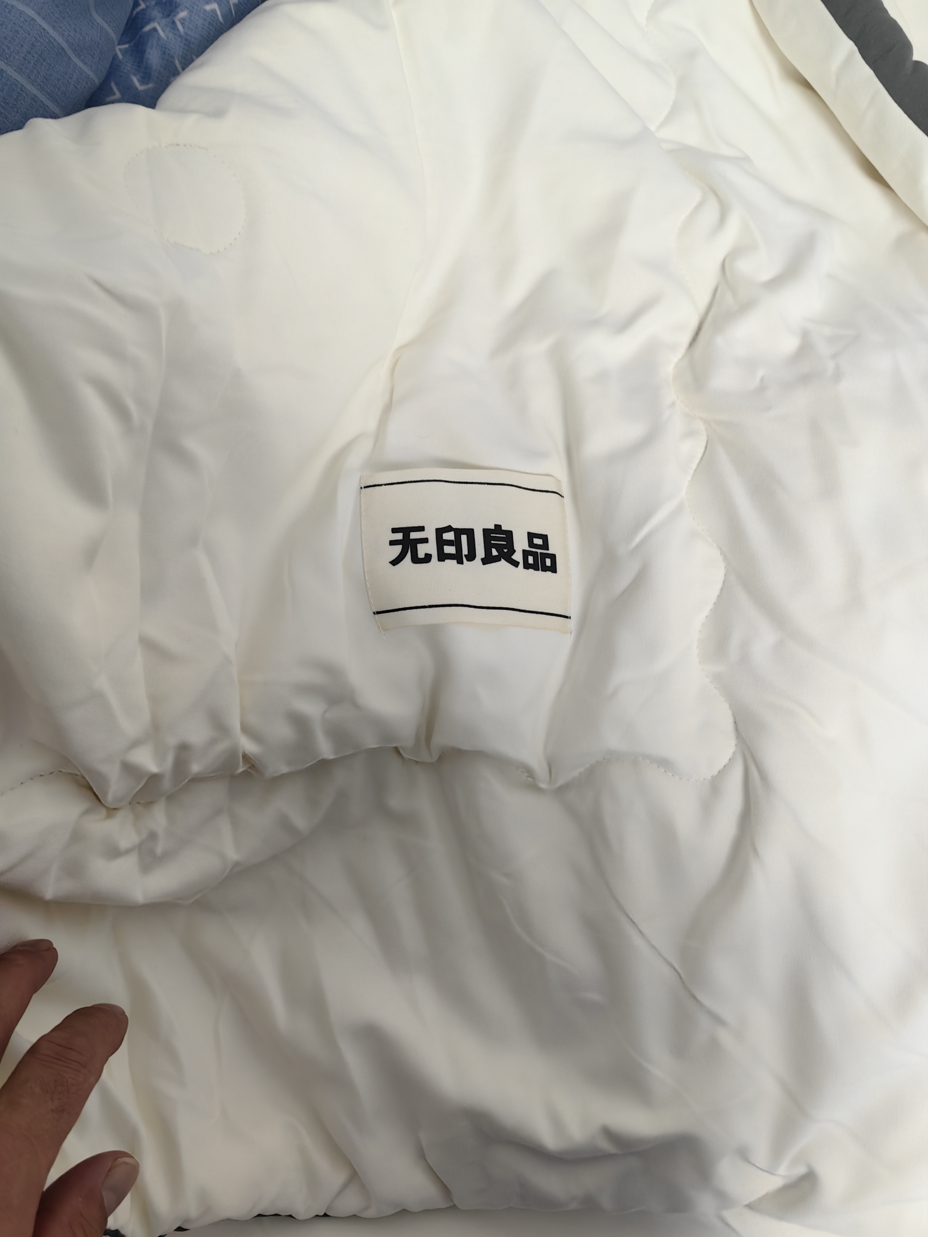 无印良品A类100%新疆纯棉花被子 秋冬季加厚被芯冬季棉被8斤 200*230cm 实拍图