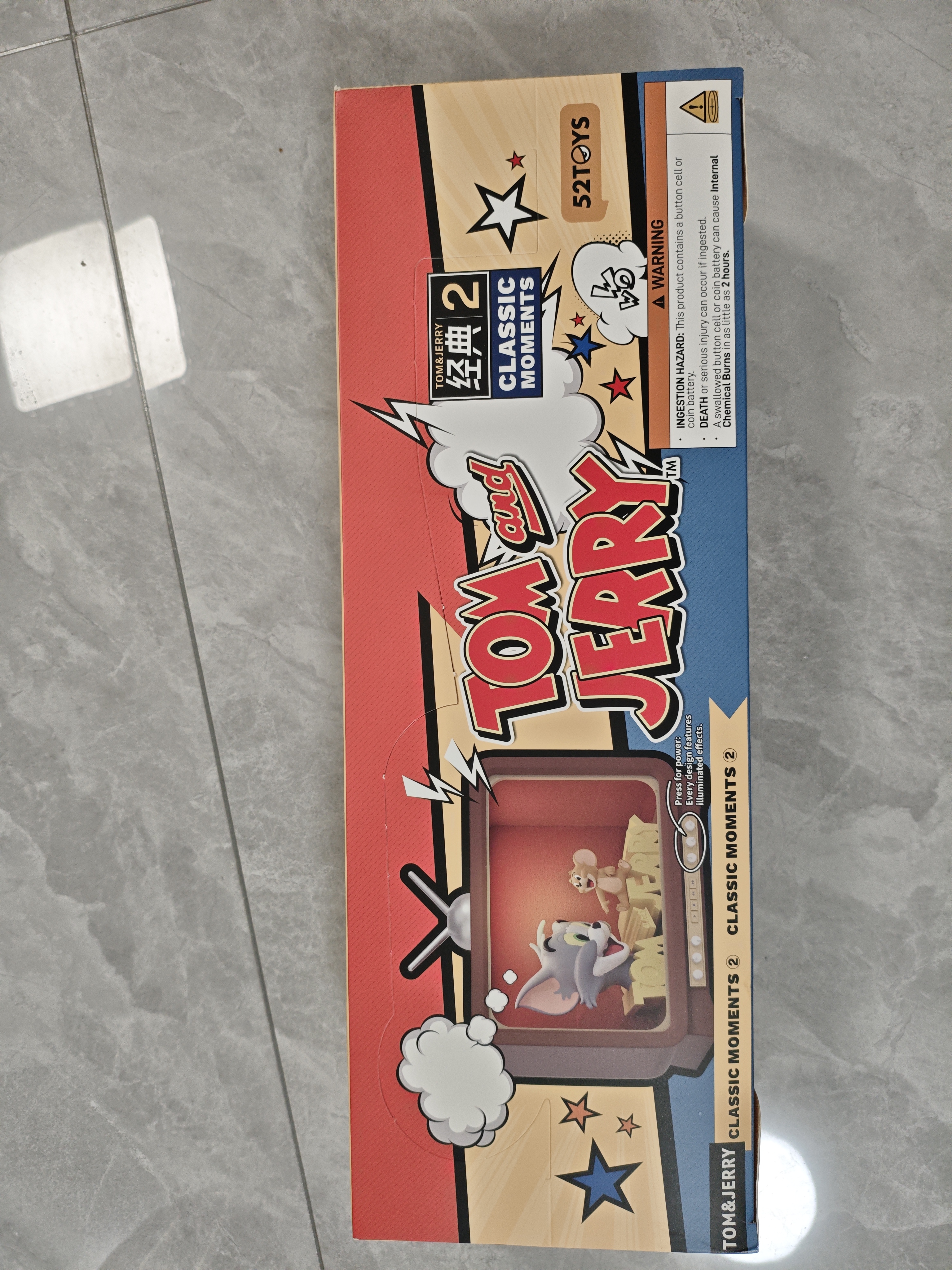 52TOYS TOM&JERRY经典MOMENT2盲盒动漫玩具整盒8只年终大促 实拍图