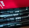 得力（deli）大双头粗头物流快递记号笔1.5mm/5.7mm 办公签字学生文具教学会议笔马克笔 10支/盒 黑色 S555 实拍图