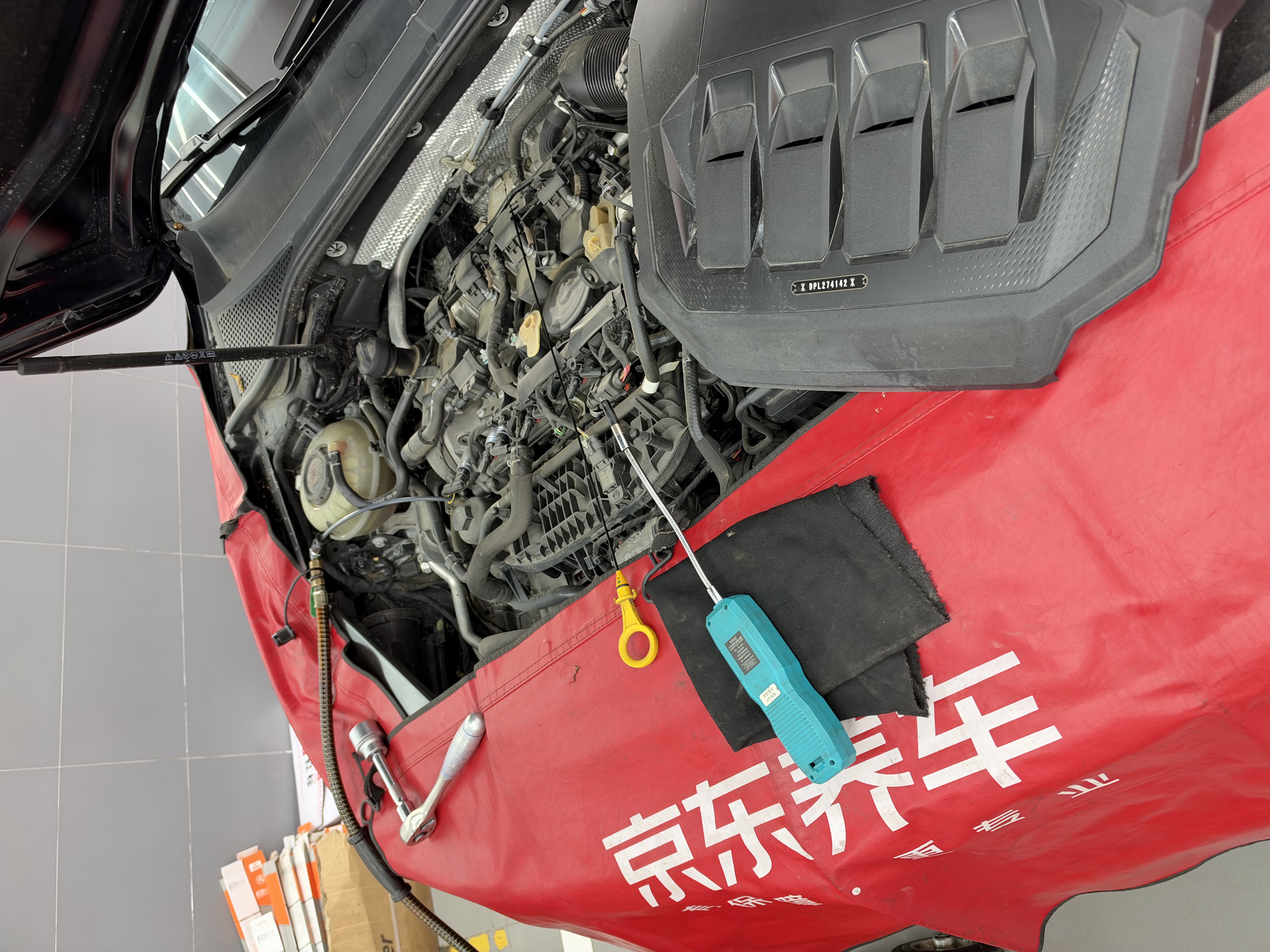 美孚（Mobil）超金单次小保养卡0W-20 SQ 6L含机油+机滤+工时 汽车保养30天可用 实拍图