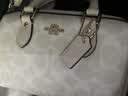 蔻驰（COACH）【品牌直供】女士ROWAN中号单肩斜挎波士顿包白色CW329礼物次日达 实拍图