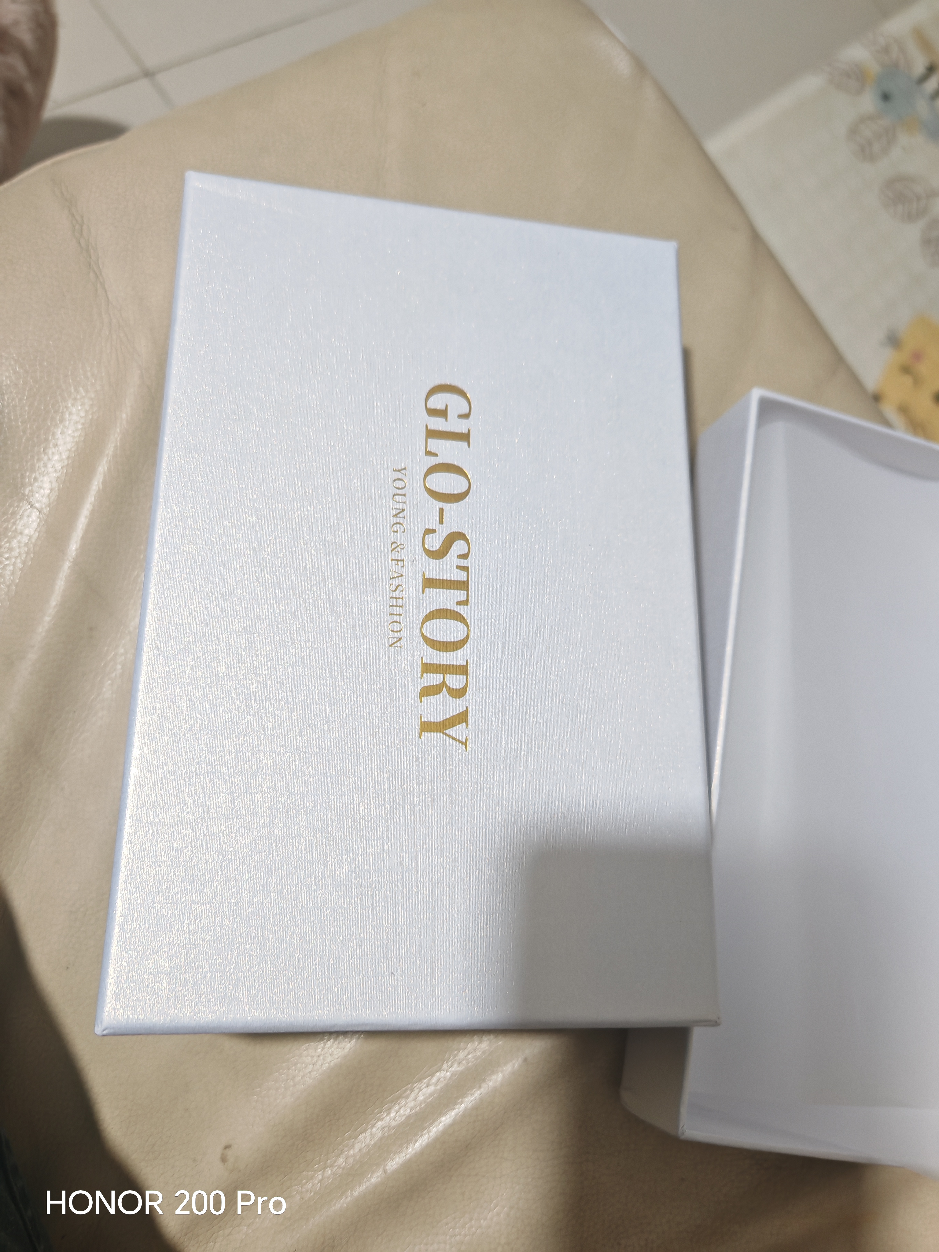 GLO-STORY丝巾女 时尚优雅小方巾70cm气质领巾送妈妈长辈生日礼物礼盒装 实拍图