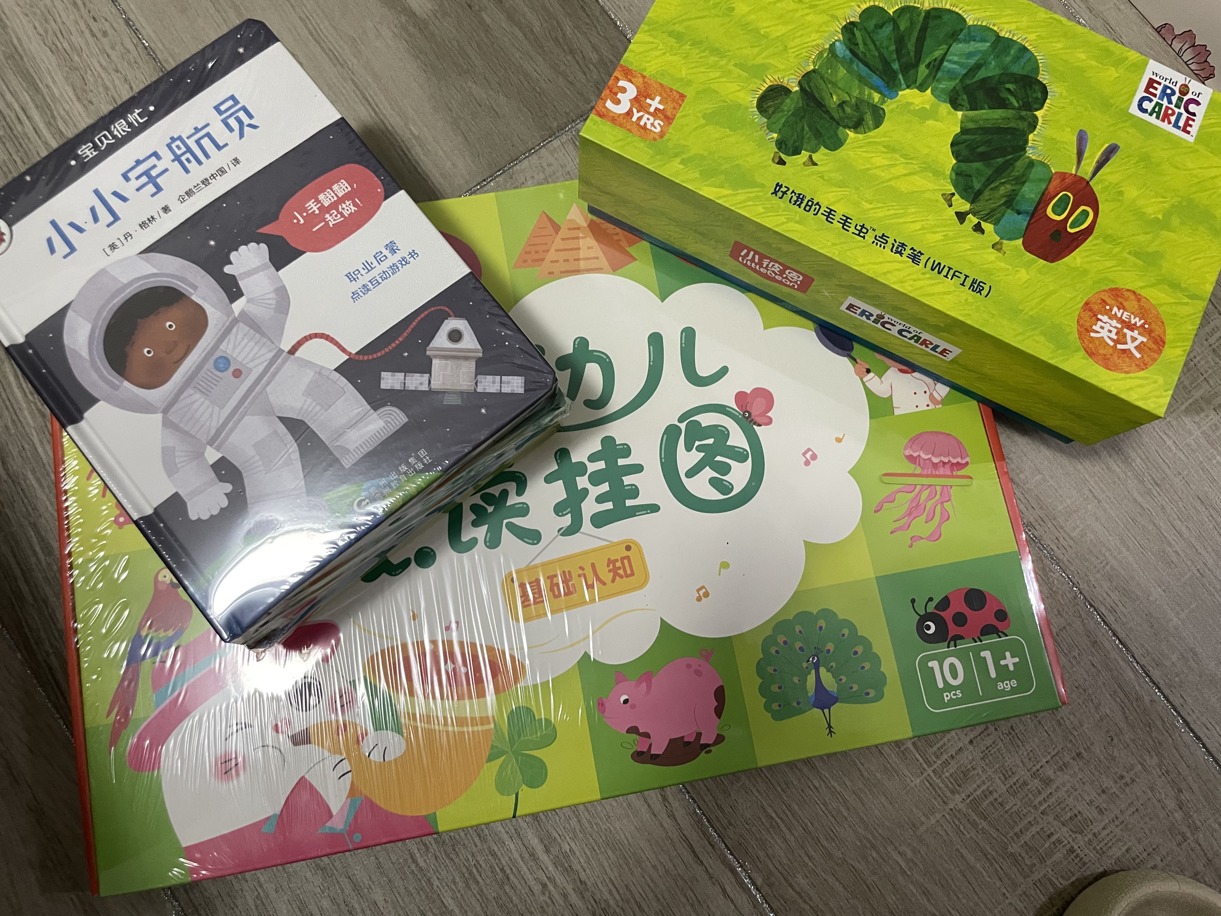 小彼恩毛毛虫点读笔幼儿早教好奇认知探索基础学前启蒙套装 实拍图