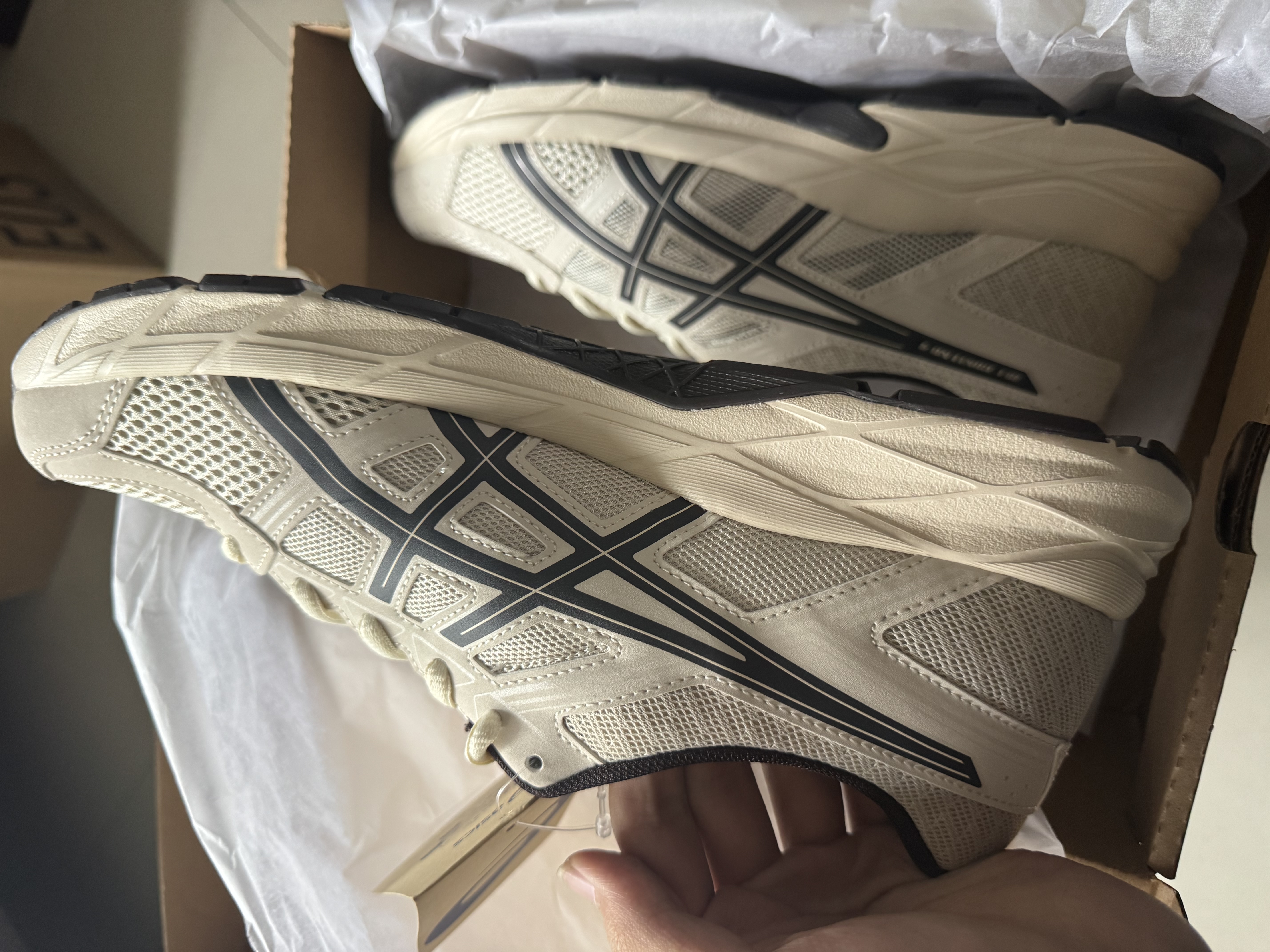 亚瑟士ASICS男鞋透气跑鞋运动鞋缓震舒适跑步鞋 GEL-CONTEND 4 灰色/灰色 42.5 实拍图