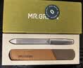 MR.GREEN德国双面指甲锉进口不锈钢指甲挫刀打磨条修甲形修脚硬厚甲灰指甲磨甲工具Mr-2111 实拍图