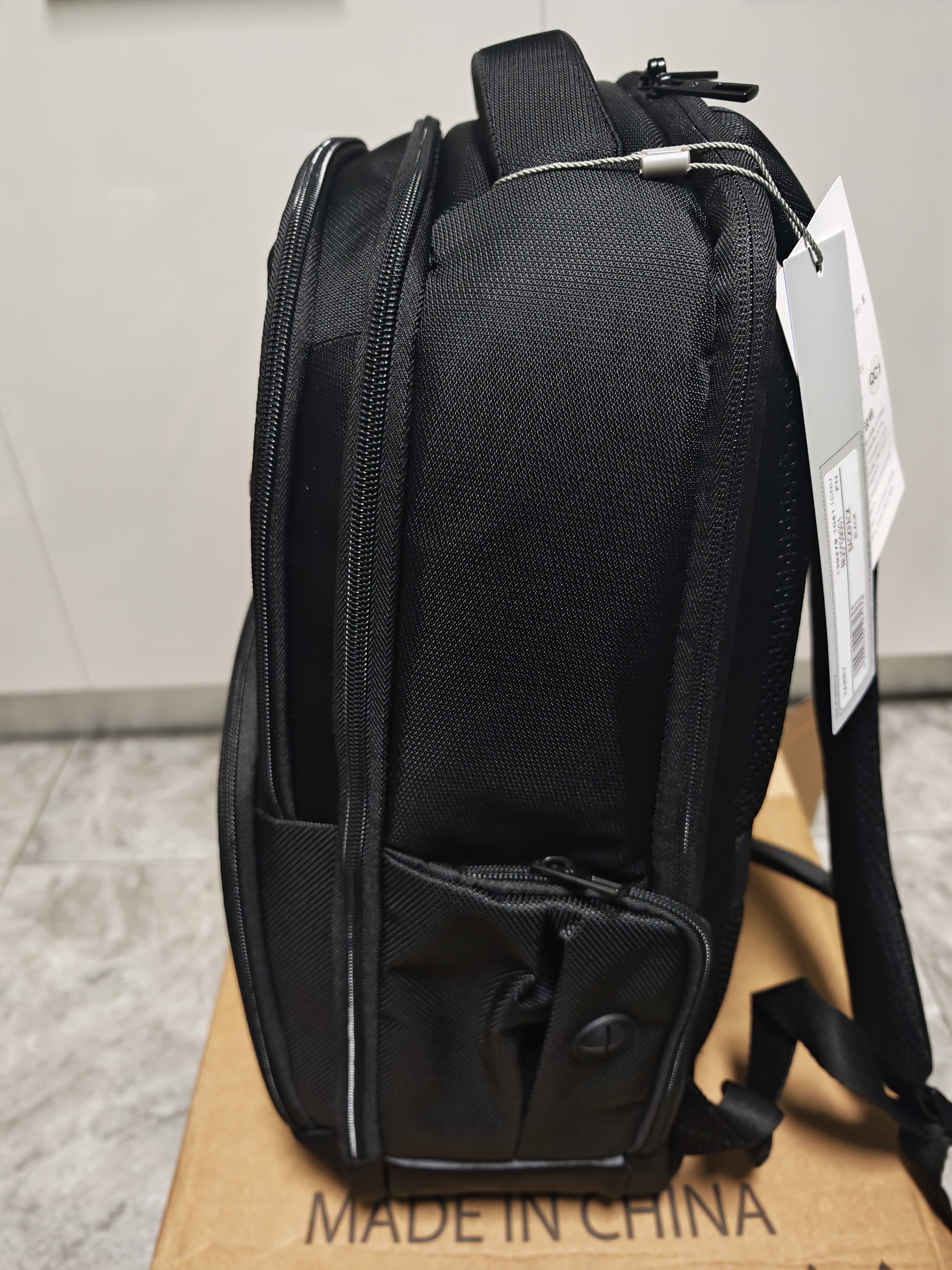 新秀丽双肩包男士通勤商务背包15.6英寸电脑包大容量旅游出差NU0 黑色-15.6英寸电脑 实拍图