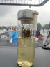 鸿迪磁弹泡茶杯茶水分离杯tritan磁吸水杯男士大容量耐高温车载便携 优雅白+防烫杯套 550ml 实拍图