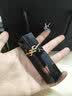 YSL圣罗兰【双十一抢购】黑管镜面爱心唇釉610口红显气色化妆品生日礼物女 实拍图