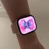 Apple/苹果 Watch Series 12 智能手表GPS款42毫米浅金色铝金属表壳沙砾色运动型表带S/M MJF14CH/B 实拍图
