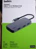 贝尔金（BELKIN）Type-C拓展坞 MacBook扩展坞5合1 电脑USB扩展TF/SD读卡器 iPad投屏HDMI 兼容雷电口 AVC007-V2 实拍图