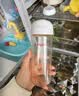 贝亲（Pigeon）自然成长翻盖直饮吸管 大童奶瓶330ml 经典款 18月+  AA278 实拍图