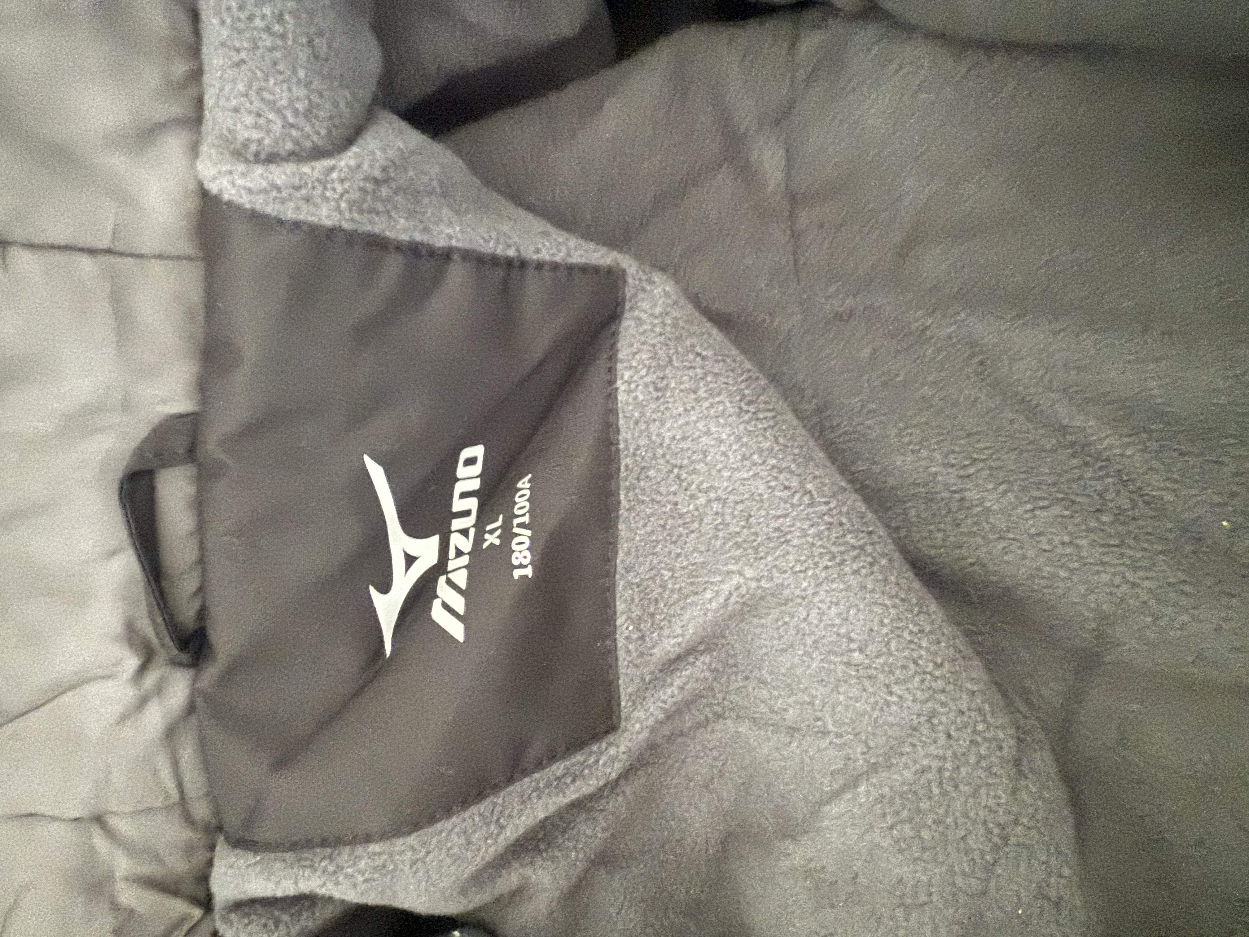 美津浓（MIZUNO）户外夹克男连帽梭织透气冲锋衣加绒加厚加棉外套男上衣休闲风 实拍图