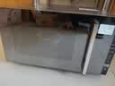 美的（Midea）微碳系列微波炉家用微烤一体机不锈钢内胆一级能效平板25升解冻解热PC23M8 实拍图