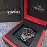 天梭（TISSOT） 手表 速驰系列男表 瑞士石英男士钢带腕表运动表生日礼物 实拍图