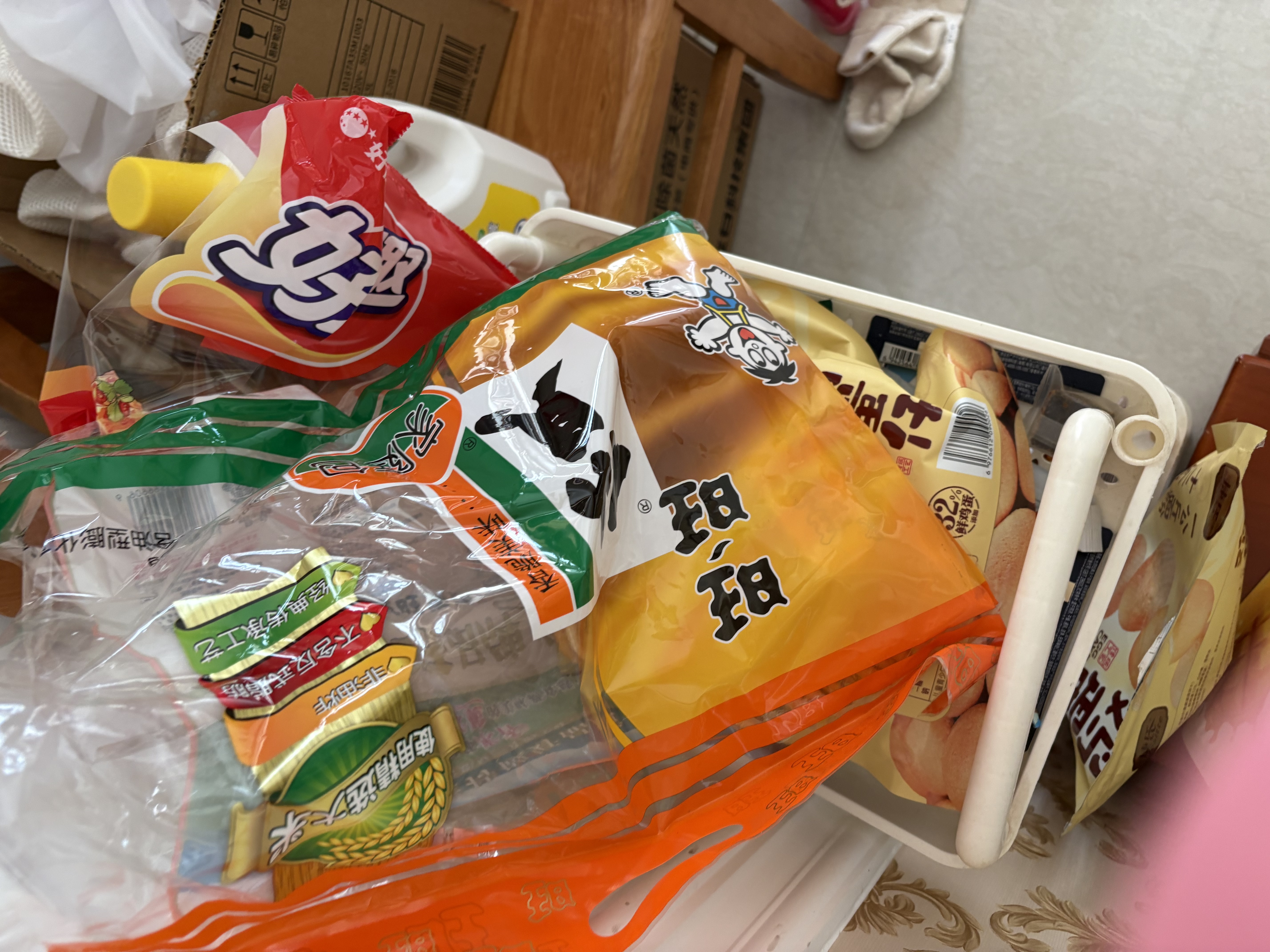 好丽友（ORION）薯愿薯片泡菜味97g/罐 非油炸追剧膨化休闲零食解馋小包装办公室 实拍图