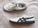 Onitsuka Tiger鬼塚虎板鞋情侣款低帮耐磨休闲鞋男ADVANTI 米色 39.5 实拍图