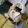 迈从（MCHOSE）V9 Pro 2游戏耳机头戴式四模电竞电脑耳机三角洲行动fps吃鸡听声辨位无线蓝牙有线 V9 Pro 2 粉色【THX 空间音效】 实拍图