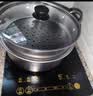美的（Midea）[升级款]电磁炉电陶炉家用 2200W大功率新型电磁灶火锅炉 一体面板炒菜烹饪一套带锅配锅 WH2202S 实拍图