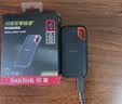 Sandisk闪迪1TB Type-c USB3.2 NVMe移动固态硬盘（PSSD）E61卓越版 1050MB/s三防保护 手机笔记本电脑外接SSD 实拍图
