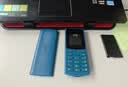 诺基亚（NOKIA）新105 4G 全网通移动联通电信 老人老年按键直板学生儿童备用戒网手机 双卡双待  蓝色 实拍图