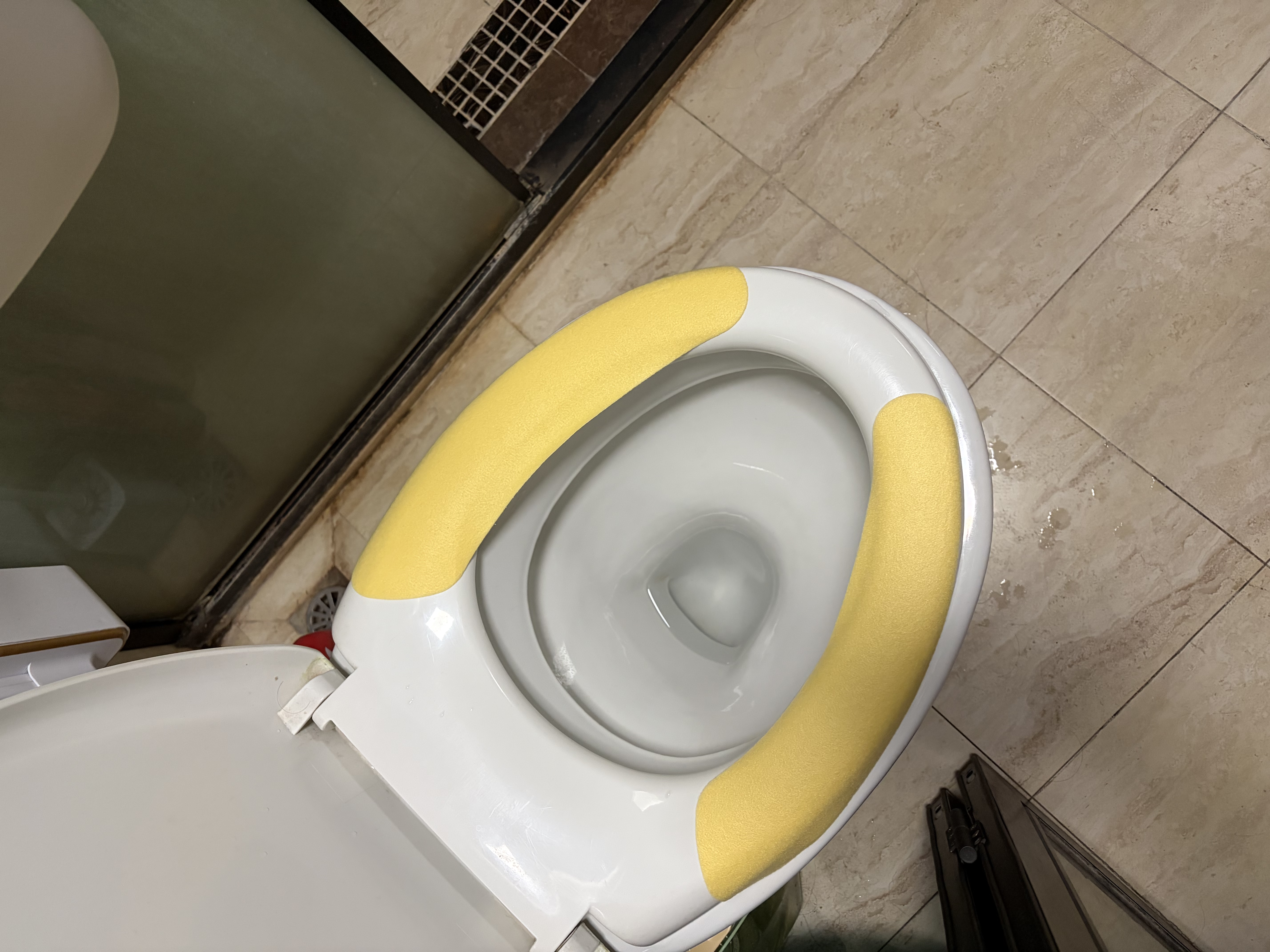 雅高马桶贴4对装抗菌马桶垫四季通用马桶贴保暖加绒马桶圈坐垫旅行便携4色 实拍图
