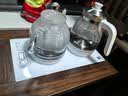 新功 智能全自动上水壶电热水壶玻璃保温电水壶茶台烧水壶泡茶电茶壶W56/W34/F148 1L W34喷淋煮茶电茶炉 实拍图