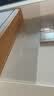 瓦时仿瓷砖墙贴墙纸自粘防水防潮铝塑墙板卫生间  亮白色30*60(5片装) 实拍图