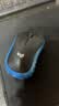 罗技（Logitech）M185鼠标 无线鼠标 办公鼠标 对称鼠标 黑色蓝边 带无线2.4G接收器 实拍图