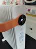 美的（Midea）【AI语音】油汀取暖器家用电热电暖器 婴儿防烫电暖气智能遥控 节能全屋速热加湿烤火炉 HYR22XGR 实拍图