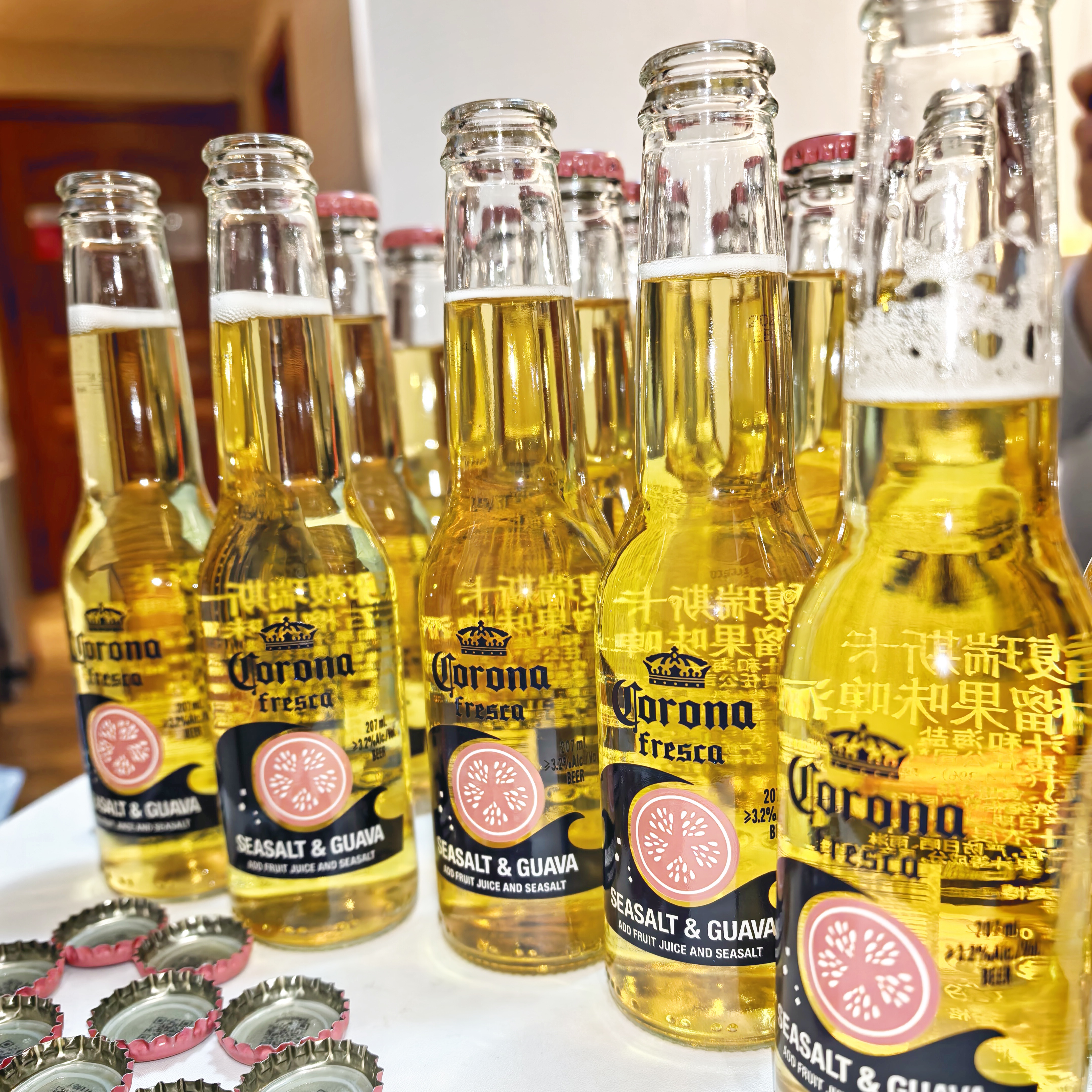 科罗娜（CORONA）海盐番石榴果啤啤酒207ml*24瓶京东自营 实拍图