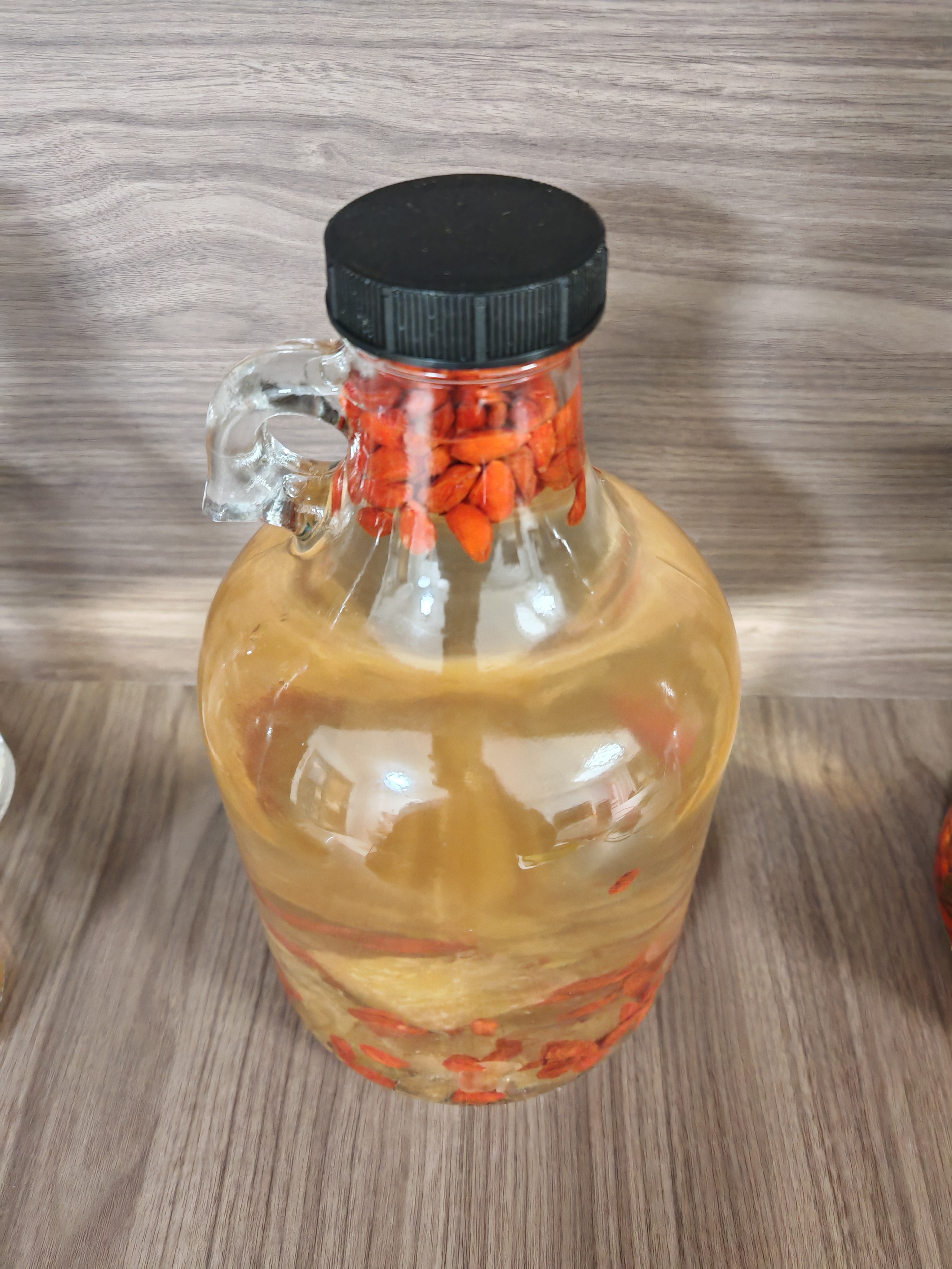 不老潭粮食酒 桶装高度浓香型泸州糯红高粱散装白酒纯粮壹号 52度 5L 实拍图