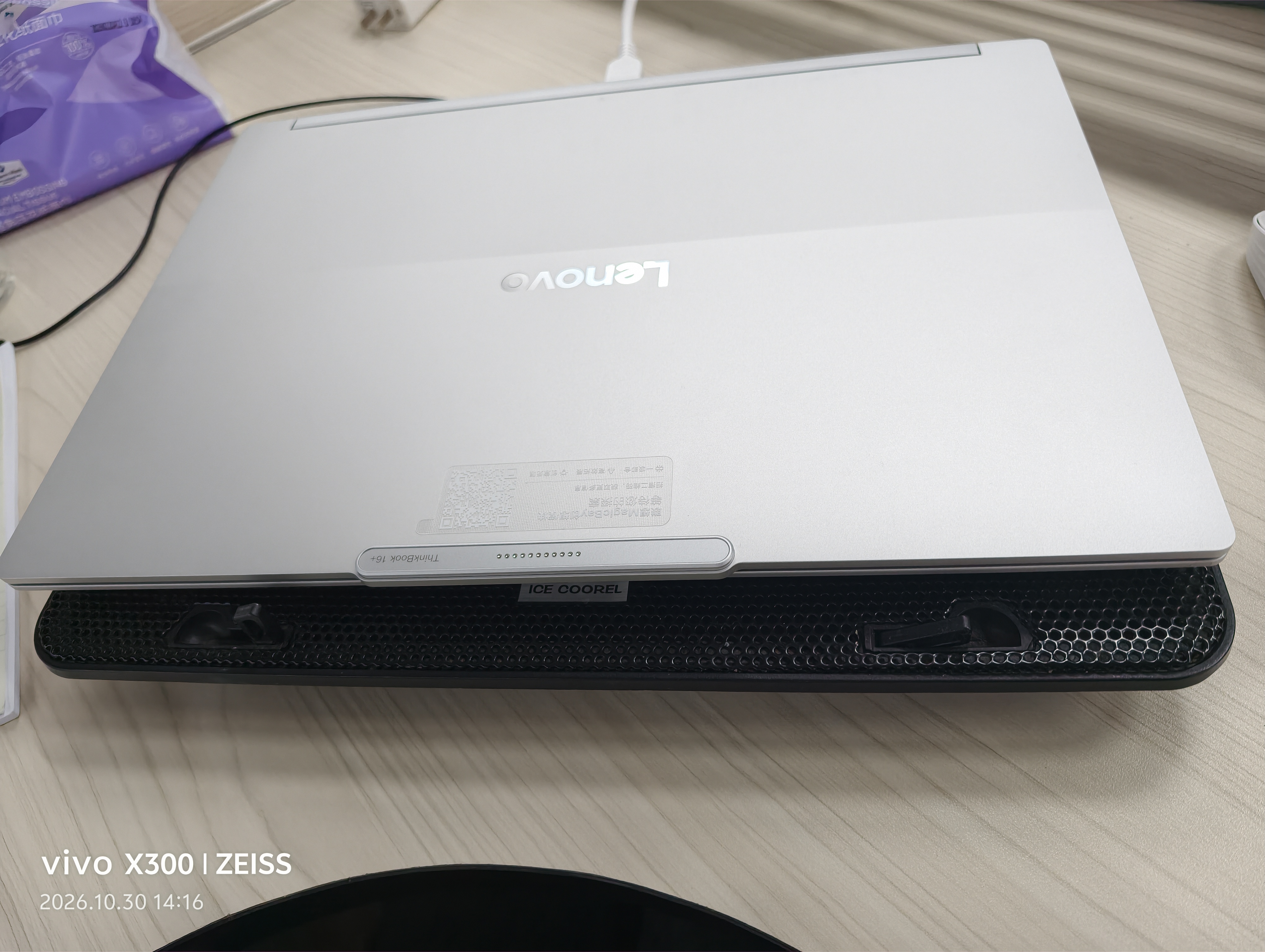 ThinkPad联想笔记本电脑ThinkBook14+ 2026 AI全能本 英特尔酷睿Ultra5 338H 32G 1T 3K 14.5英寸月神灰 实拍图