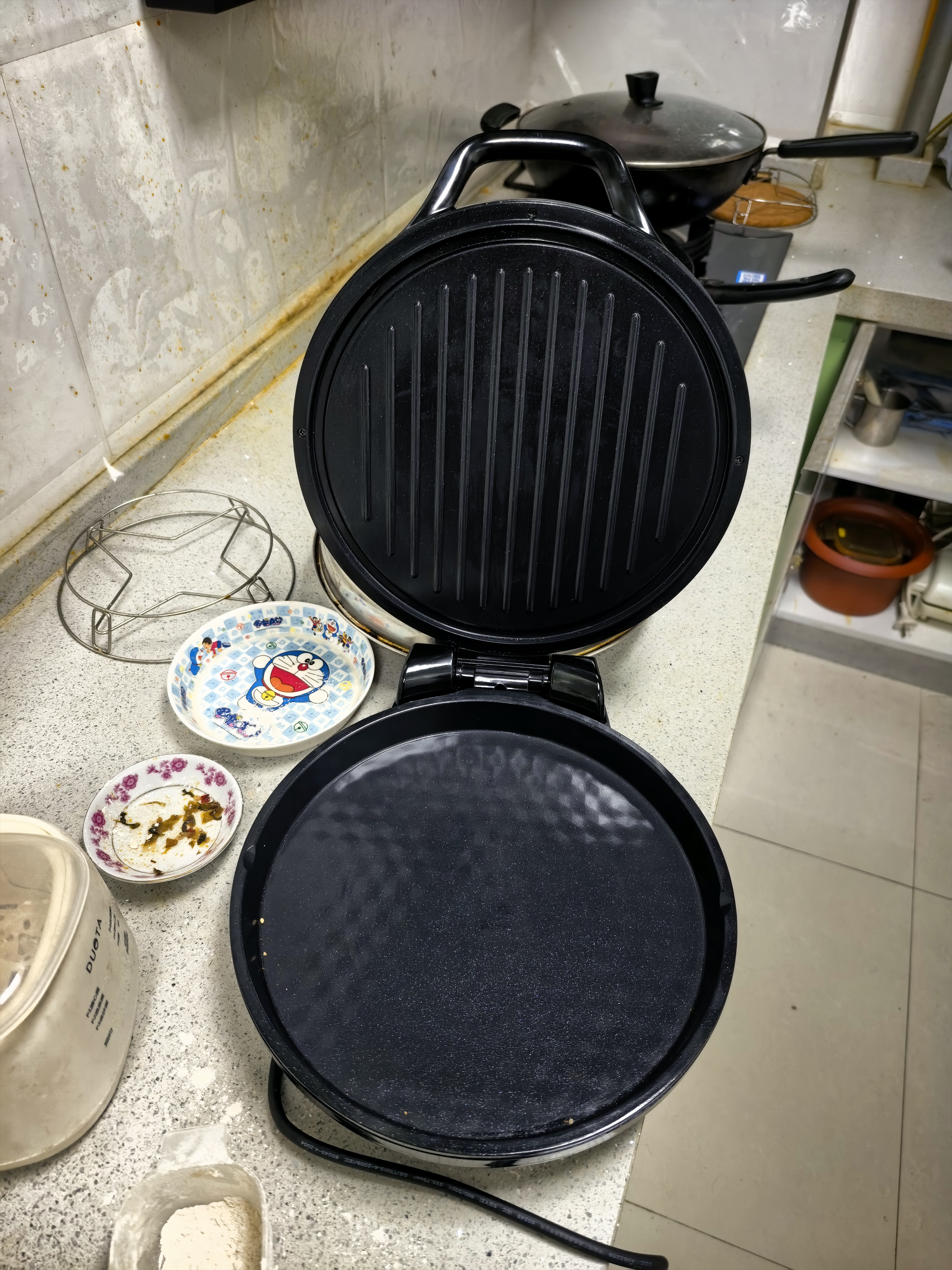 九阳（Joyoung）0氟家用电饼铛 三明治机早餐机1500W大火力煎烤机烙饼机双面加热悬浮设计 30K09 实拍图
