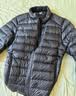 伯希和（Pelliot）【经典2.0】轻薄排骨羽绒服男士秋冬外套鹅绒女夹克11340821黑XL 实拍图