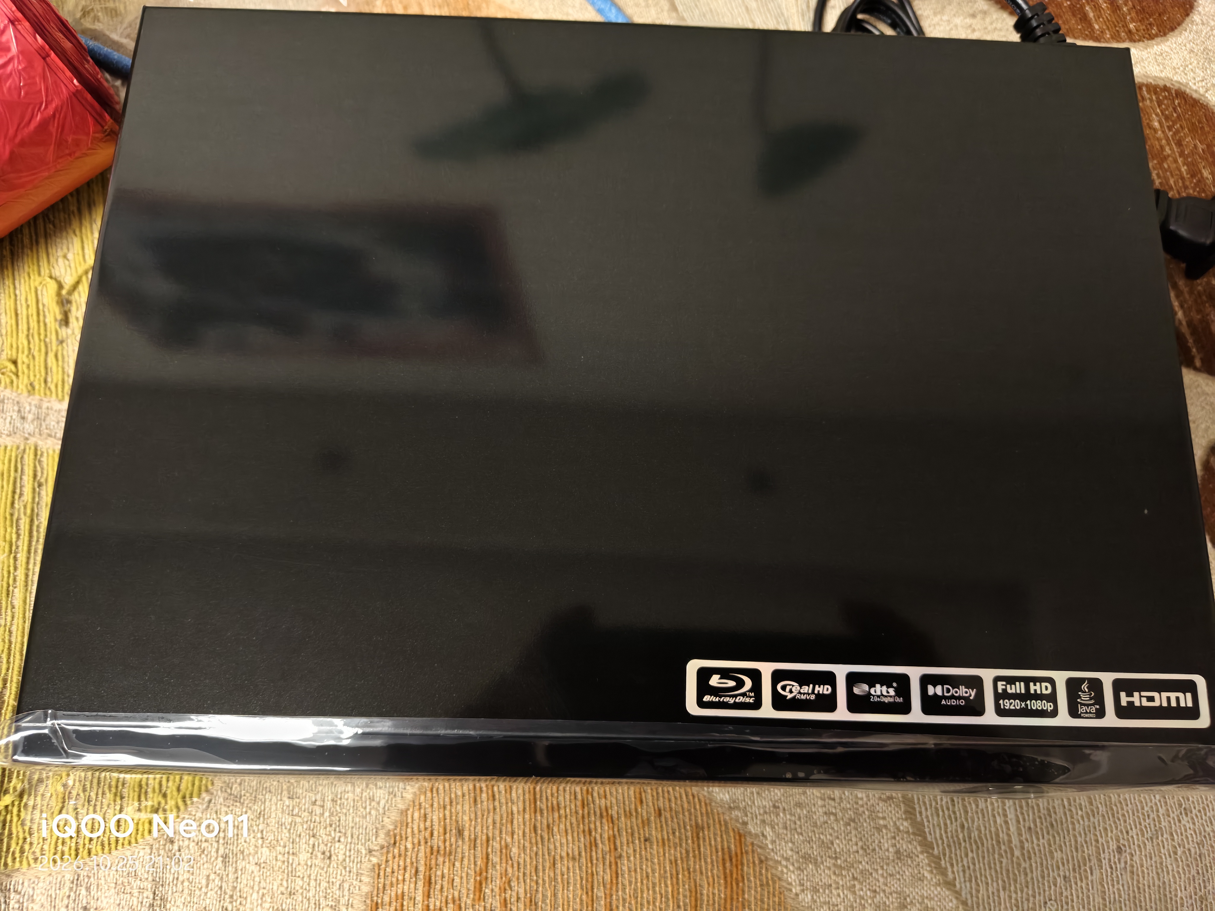 杰科（GIEC）BDP-G2805蓝光播放机 dvd播放机 影碟机 cd机播放器 高清硬盘 碟片光盘播放机 1080P高清播放 实拍图