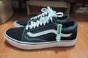 VANS范斯官方 升级款ComfyCush Old Skool舒服运动鞋低帮 黑色 37 实拍图