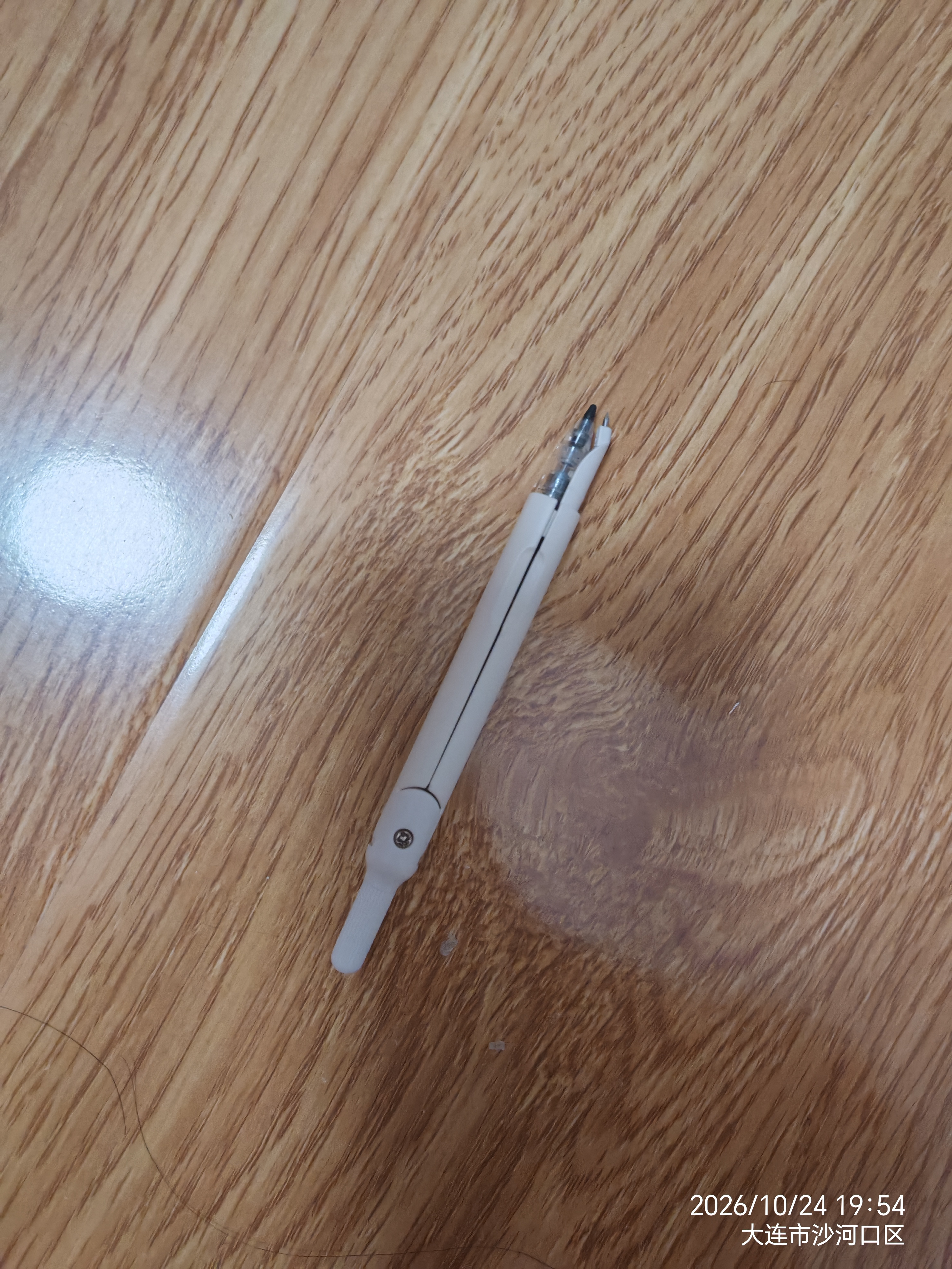晨光（M&G）文具笔型金属圆规套装（替芯+橡皮）小学生三年级初中生考试专用 画图绘图制图工具白色 实拍图