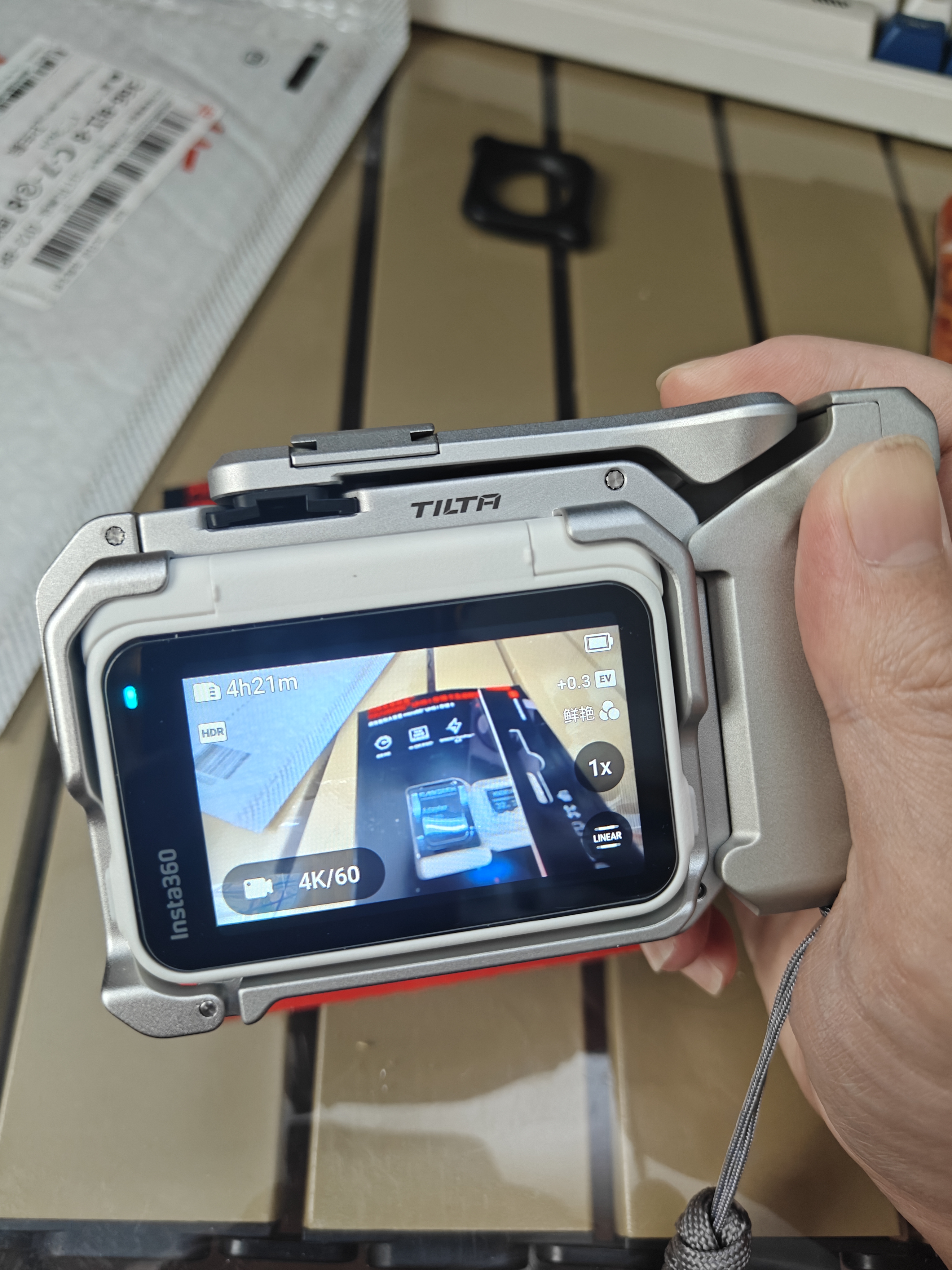 Sandisk闪迪256GB TF(MicroSD)内存卡4K极速金卡A2 V30 U3兼容大疆Pocket3/4P/Action 6运动相机/无人机存储卡 实拍图